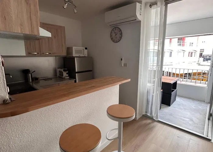 Apartmán Centre Port, 1er Etage, Climatise, Spacieux, Terrasse, 6 Personnes Agde